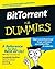 BitTorrent For Dummies by Susannah Gardner