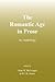 The Romantic Age in Prose: ...
