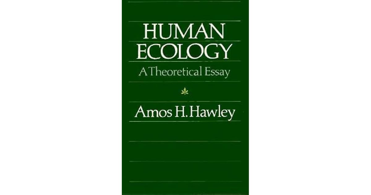 Human ecology essays 08 picture