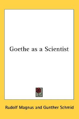 Goethe as a Scientist (Paperback)