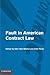 Fault in American Contract Law by Omri Ben-Shahar