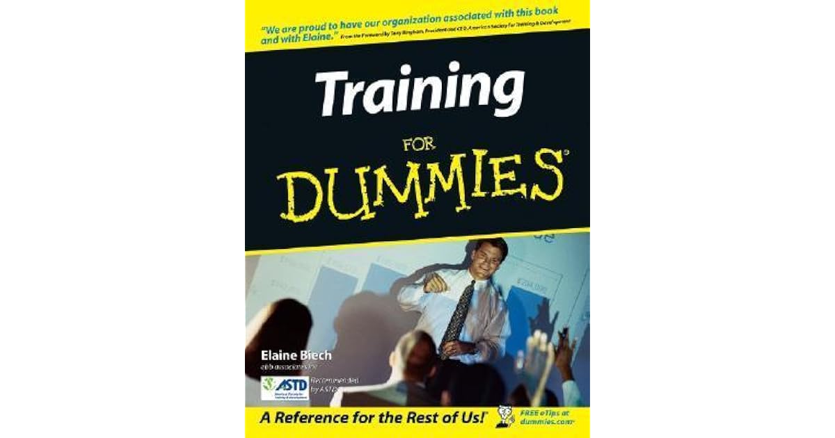 Training for Dummies by Elaine Biech