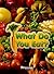 What Do You Eat?, Above-Level Reader Grade 1: Harcourt School Publishers Science (Science 06/07/08)