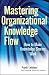 Mastering Organizational Kn...