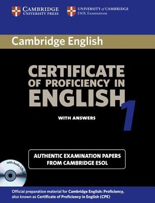 Cambridge Certificate of Proficiency in English 1 Self-Study Pack: Examination papers from the University of Cambridge Local Examinations Syndicate (CPE Practice Tests)
