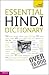 Essential Hindi Dictionary by Rupert Snell