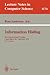 Information Hiding by Ross Anderson