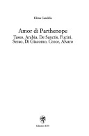 Amor di Parthenope: Tasso, Arabia, De Sanctis, Fucini, Serao, Di Giacomo, Croce, Alvaro (Paperback)
