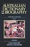 Australian Dictionary of Biography V16: 1940–1980, Pik–Z (Volume 16)