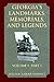 Georgia's Landmarks, Memorials, and Legends, Volume 1, Part 1
