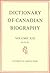 Dictionary of Canadian Biog...