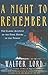 A Night to Remember by Walter Lord