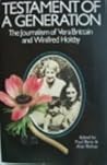 Testament of a Generation: The Journalism of Vera Brittain and Winifred Holtby