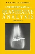 Laboratory Manual: Quantitative Analysis