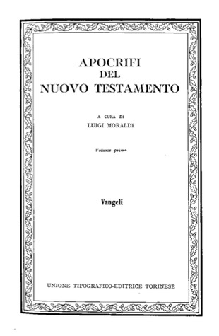 Apocrifi del Nuovo Testamento (Hardcover)