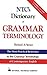 NTC's Dictionary of Grammar Terminology