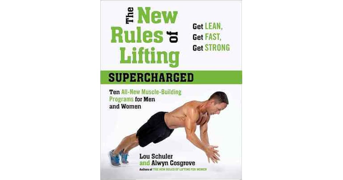 The New Rules of Lifting Supercharged Ten AllNew MuscleBuilding
