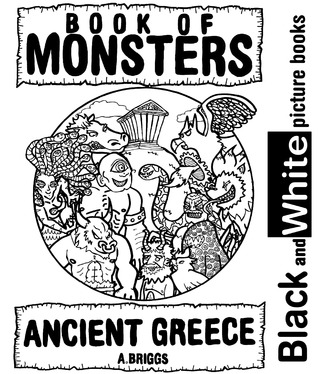 Book of Monsters - Ancient Greek - (Black Lines Only - eBook Version)