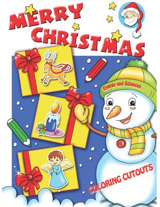 Merry Christmas Coloring Cutouts