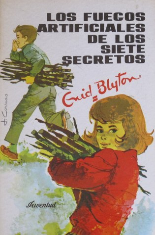 Portada de Los fuegos artificiales de los Siete Secretos, de Enid Blyton
