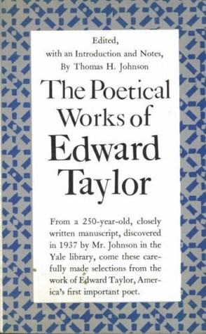 The Poetical Works of Edward Taylor