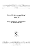 Koło Historyków Studentów UJ w latach 1892-1967