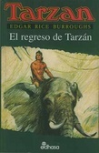 Portada de El regreso de Tarzán, de Edgar Rice Burroughs