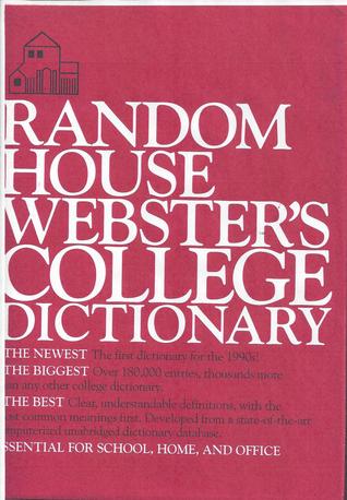 Random House Webster's College Dictionary (Hardcover)