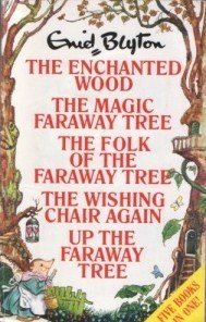 The Enchanted Wood, The Magic Faraway Tree, The Folk of The Faraway Tree, The Wishing Chair Again and Up The Faraway Tree (Hardcover)