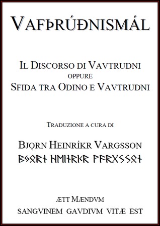 Vafþrúðnismál - Il Discorso di Vavtrudni