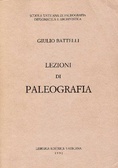 Lezioni di paleografia (Paperback)
