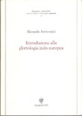 Introduzione alla glottologia indo-europea (Progetti linguistici) (Italian Edition)