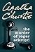 The Murder Of Roger Ackroyd
