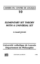 Elementary set theory with a universal set