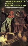 The Oxford Book of Verse in English Translation by Charles Tomlinson