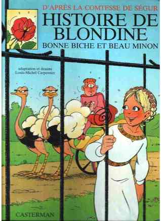 l'histoire de blondine