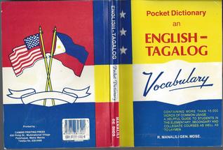 Pocket Dictionary an English-Tagalog Vocabulary