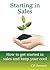 Starting In Sales - How to ...