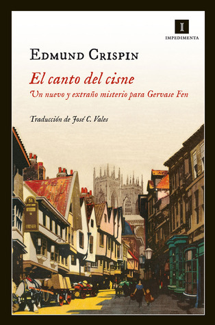 Portada de El canto del cisne, de Edmund Crispin