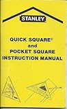 Quick Square and Pocket Square Instruction Manual