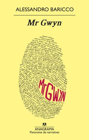 Portada de Mr Gwyn, de Alessandro Baricco