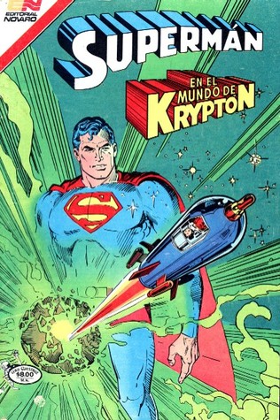 Supermán en el mundo de Krypton