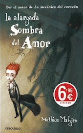 Portada de La alargada sombra del amor, de Mathias Malzieu