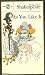 As You Like It (Shakespeare, Signet Classic)