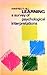Learning: a survey of psychological interpretations