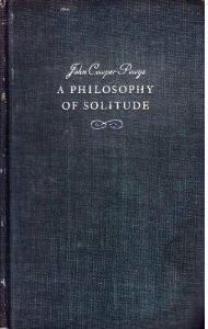 A Philosophy of Solitude