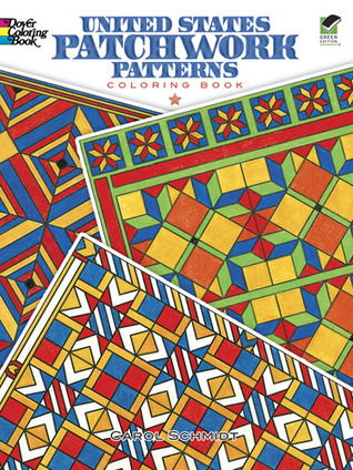 United States Patchwork Patterns Coloring Book (Dover Design Coloring Books)