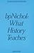 bpNichol: What History Teaches (The New Canadian Criticism)