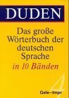 Das große Wörterbuch der deutschen Sprache, 10 Bände, Band 4: Gele-Impr