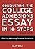 Conquering the College Admi...